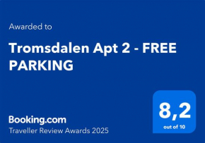 Tromsdalen Apt 2 - FREE PARKING